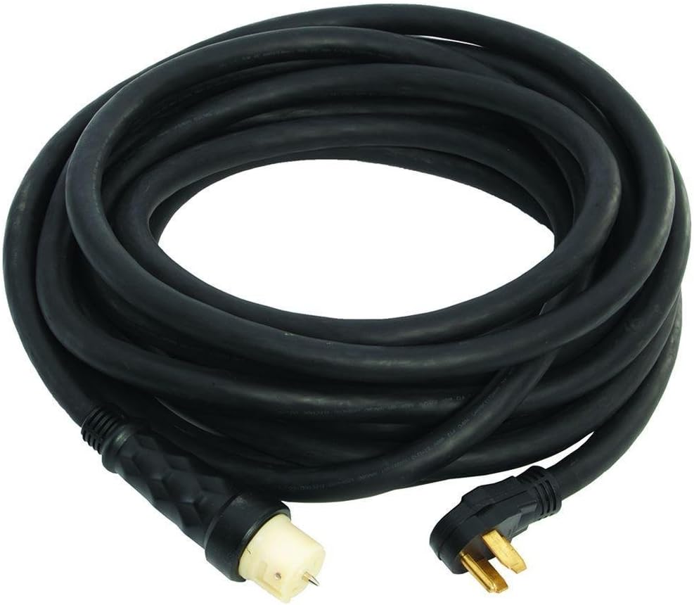 Generac 6390 50-Feet 50-Amp Generator Cord - Secure and Reliable Power Connection , Black
