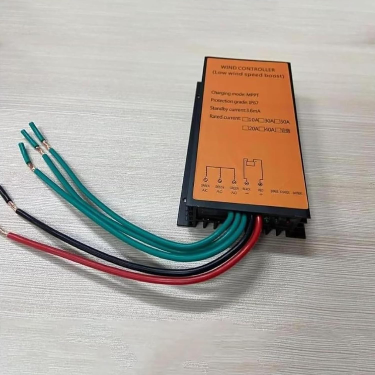 12V 24V AUTO 48V Wind Charge Controller Wind Turbine Generator DC MPPT Charge Controller, for Solar Street Lamp Courtyard Lamp(14000W)