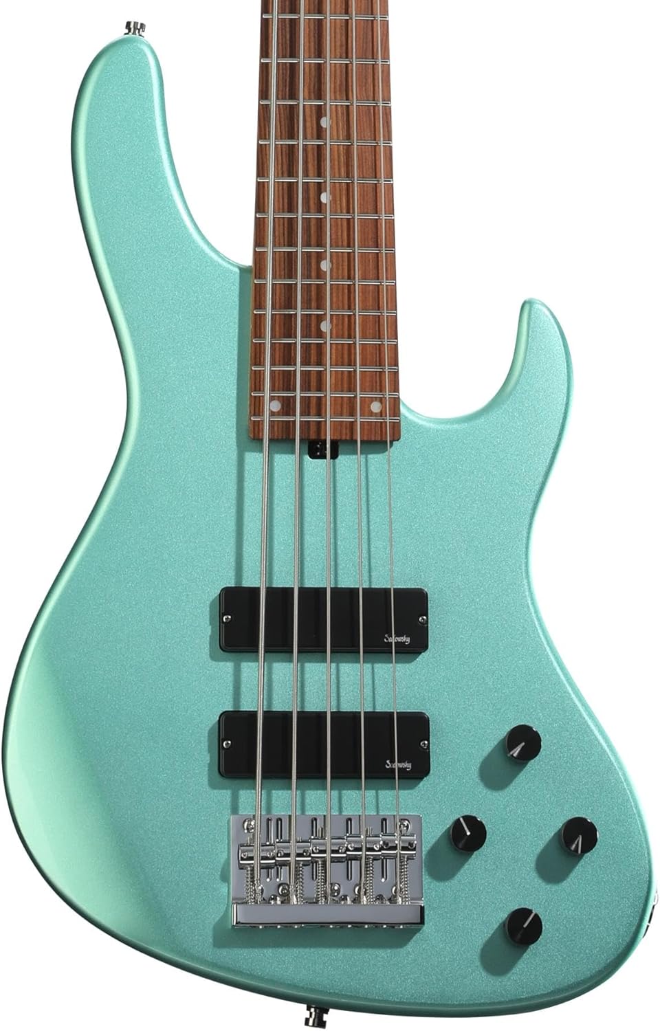 Sadowsky MetroExpress Modern 5-string Bass Guitar - Sage Green, Morado Fingerboard