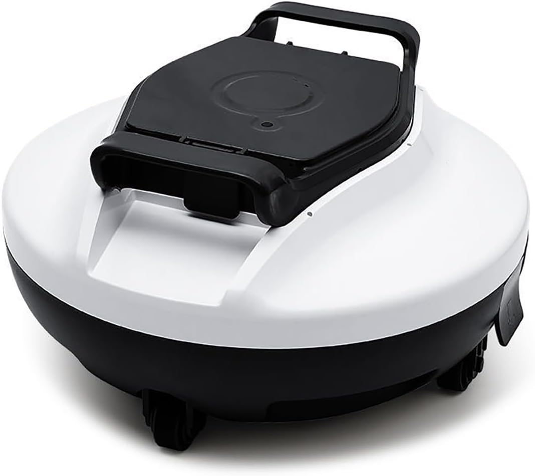 Pool Vacuum Robot with Self-Parking Technology, Cordless Robotic Pool Cleaner, Automatic Pool Vacuum Robot, Lightweight