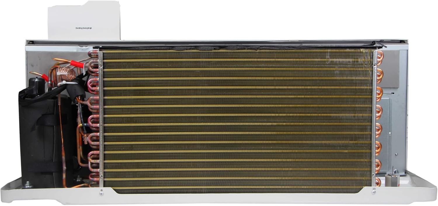 15,000 BTU Distinctions by Amana PTAC R32 Heat Pump Air Conditioner with 3.5kW Electric Heater, 20 A | 208-230V