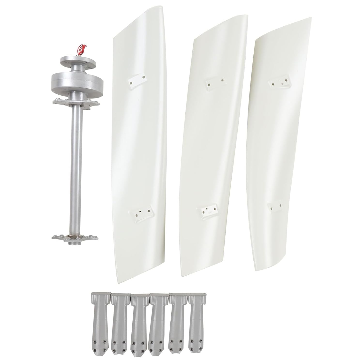 Vertical Wind Turbine Generator Kit with MPPT Controller Low Vibration and Noise Maglev Wind Power Generator for Marine RV Home 800W (12V)