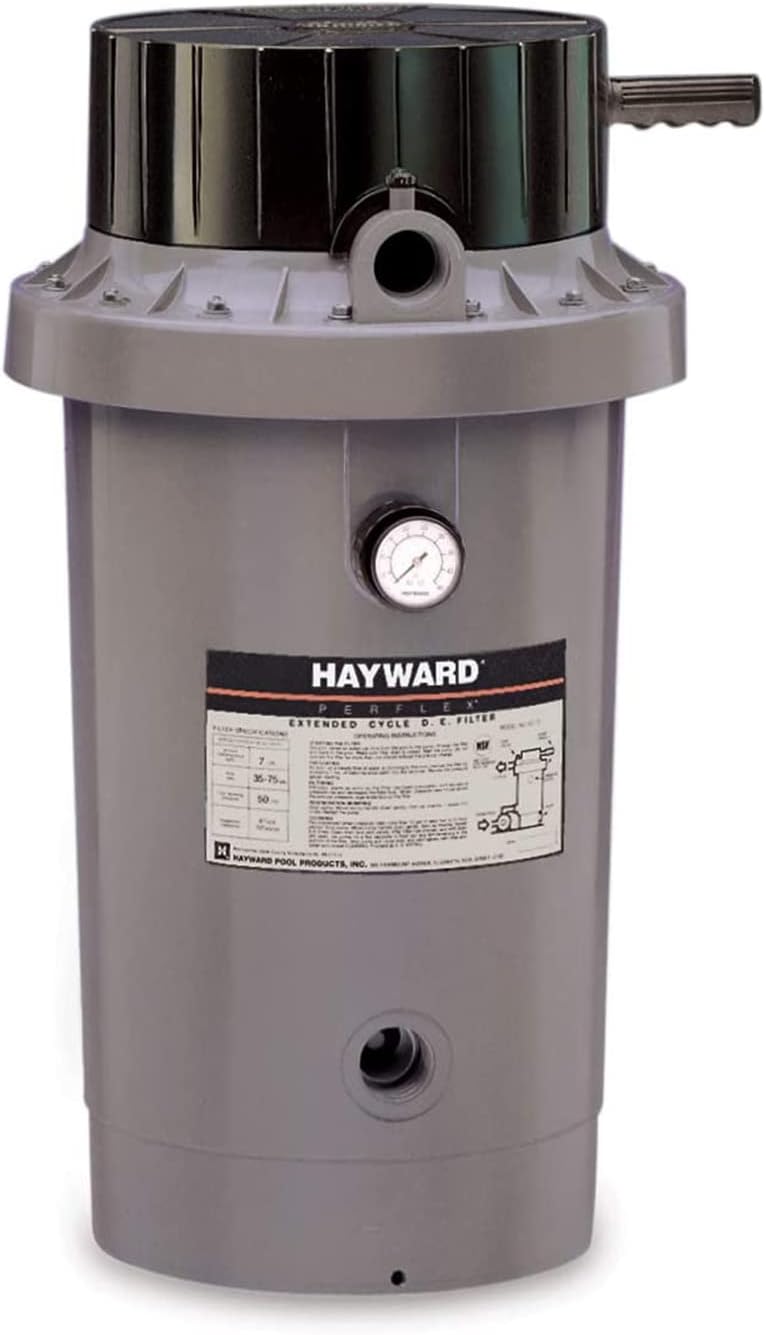Hayward W3EC65A Perflex Diatomaceous Earth DE Pool Filter