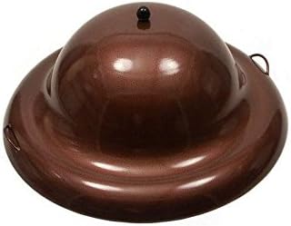 Hearth Products Controls HPC Fire Round Aluminum Fire Pit Cover (FPHC-44C), Copper Vein, 44-Inch