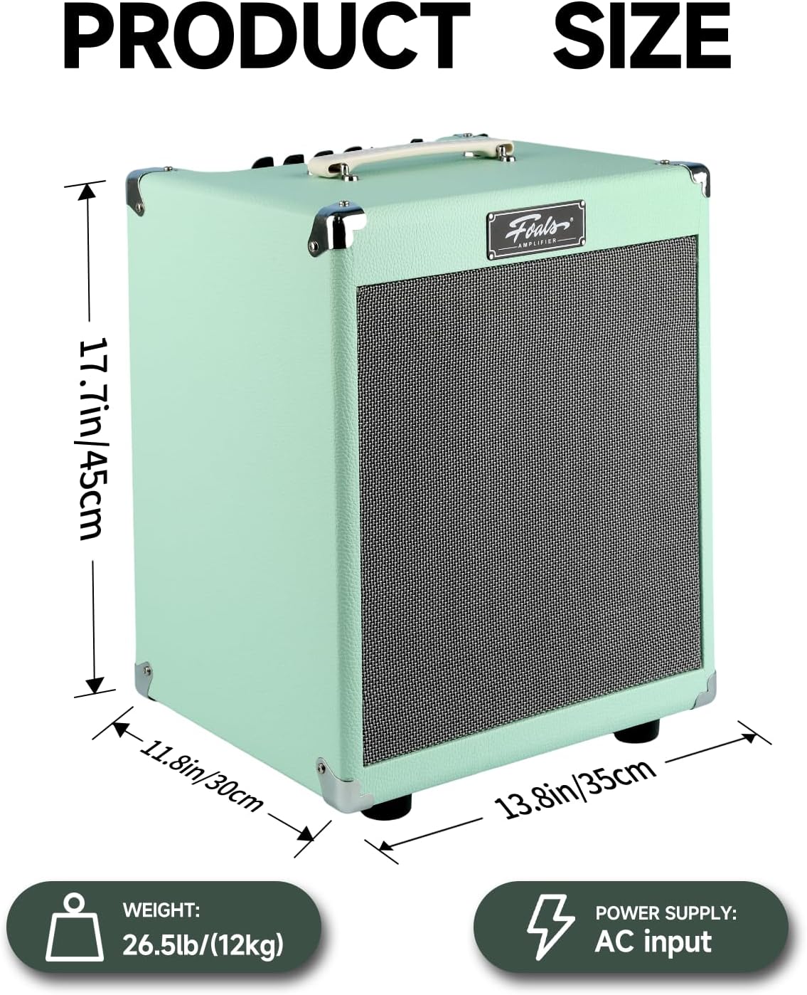 FOALS FK30 30W Electric Bass Amp – 8