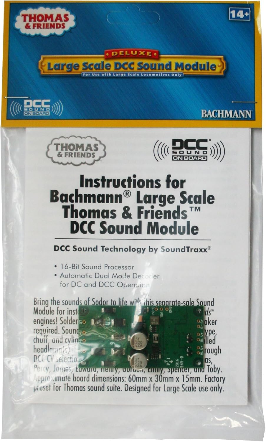 Train Sound Module Thomas & Friends DCC Sound Module Large Scale