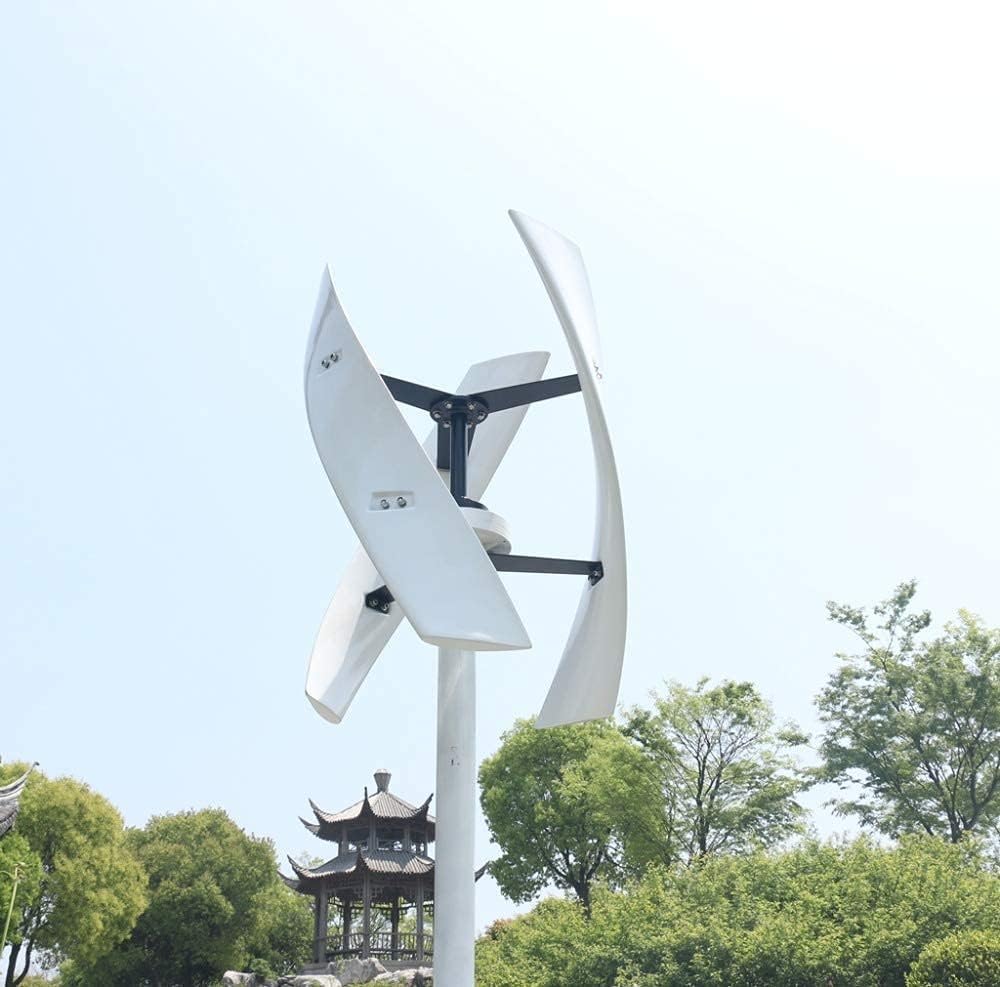 10000W Vertical Axis Permanent Magnetic Levitation Wind Turbine with Controller, Home Windmill Low Wind Turbine for Home Or Camping