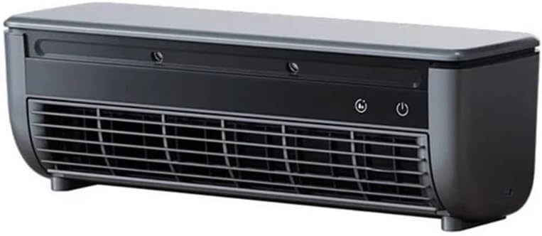 2025 Portable Wireless Wall Mounted Air Conditioner|Upgraded 3 Wind Modes for Fast Cooling|15W 6000mAh AC with Remote Control|10 dB Quiet for Home,Bedroom,Kitchen (1, Dark Gray)