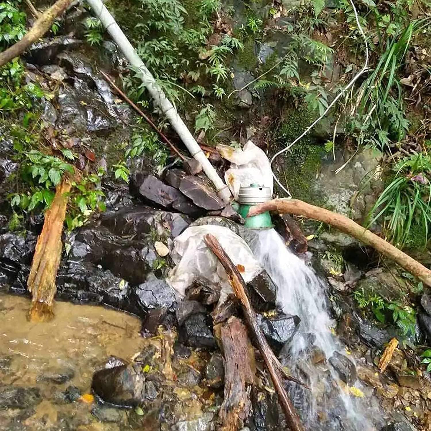 Wind Turbine Kits, 500W Micro Hydraulic Turbine Generator Water Electromagnet Full Copper Core High Performance Household