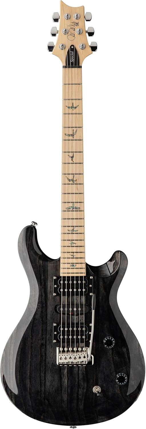 PRS SE Swamp Ash Special Electric Guitar, Charcoal with Gigbag