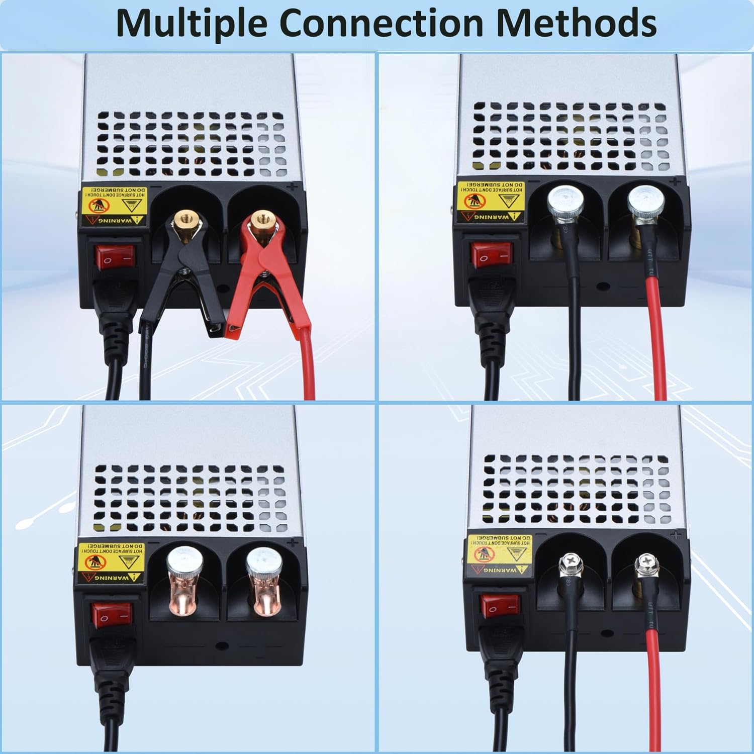 DC 12V 125A 1500W Power Supply 110V AC to 12V DC Converter Power Supply Adapter 125A 1500W Transformer for Motor Pump CCTV Security Camera Car Stereo 3D Printer