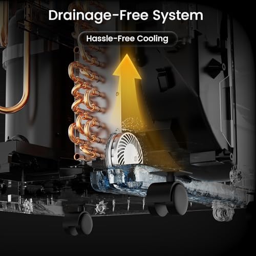 DuraComfort 14,000 BTU Portable AC | 3-in-1 Cooling, Fan & Dehumidifier | R32 Refrigerant | Remote & Window Kit | Cools Up to 450 Sq Ft