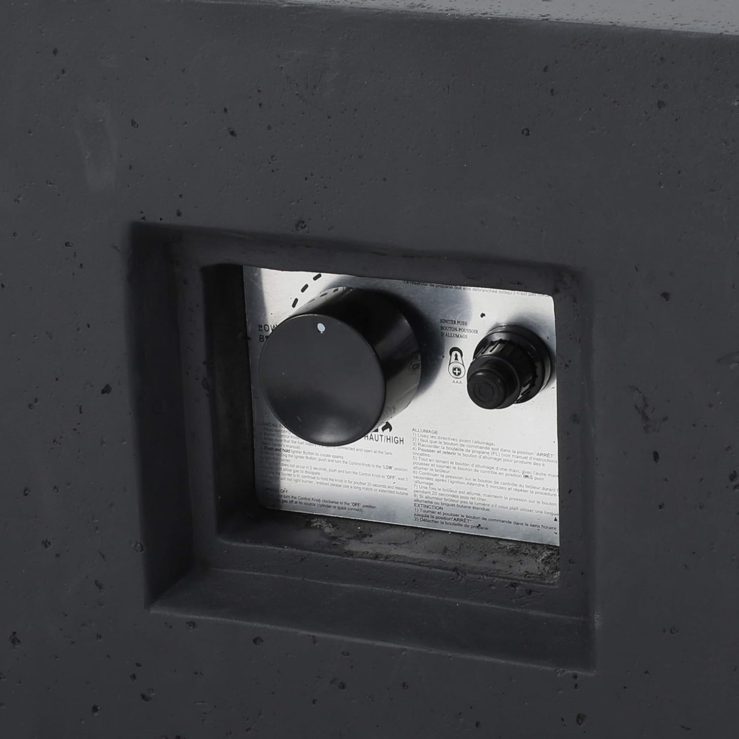 Christopher Knight Home 317505 Aidan Fire Pit, Dark Gray