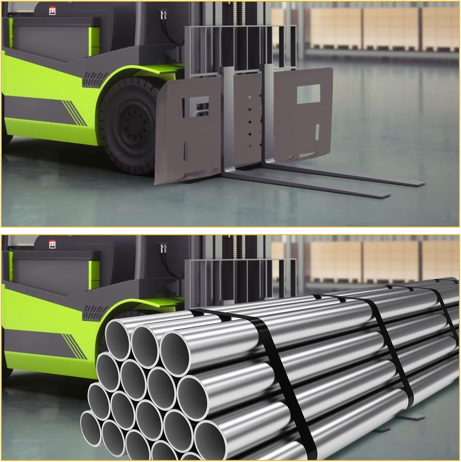 Universal Skid Steer Mount Plate, 1/4