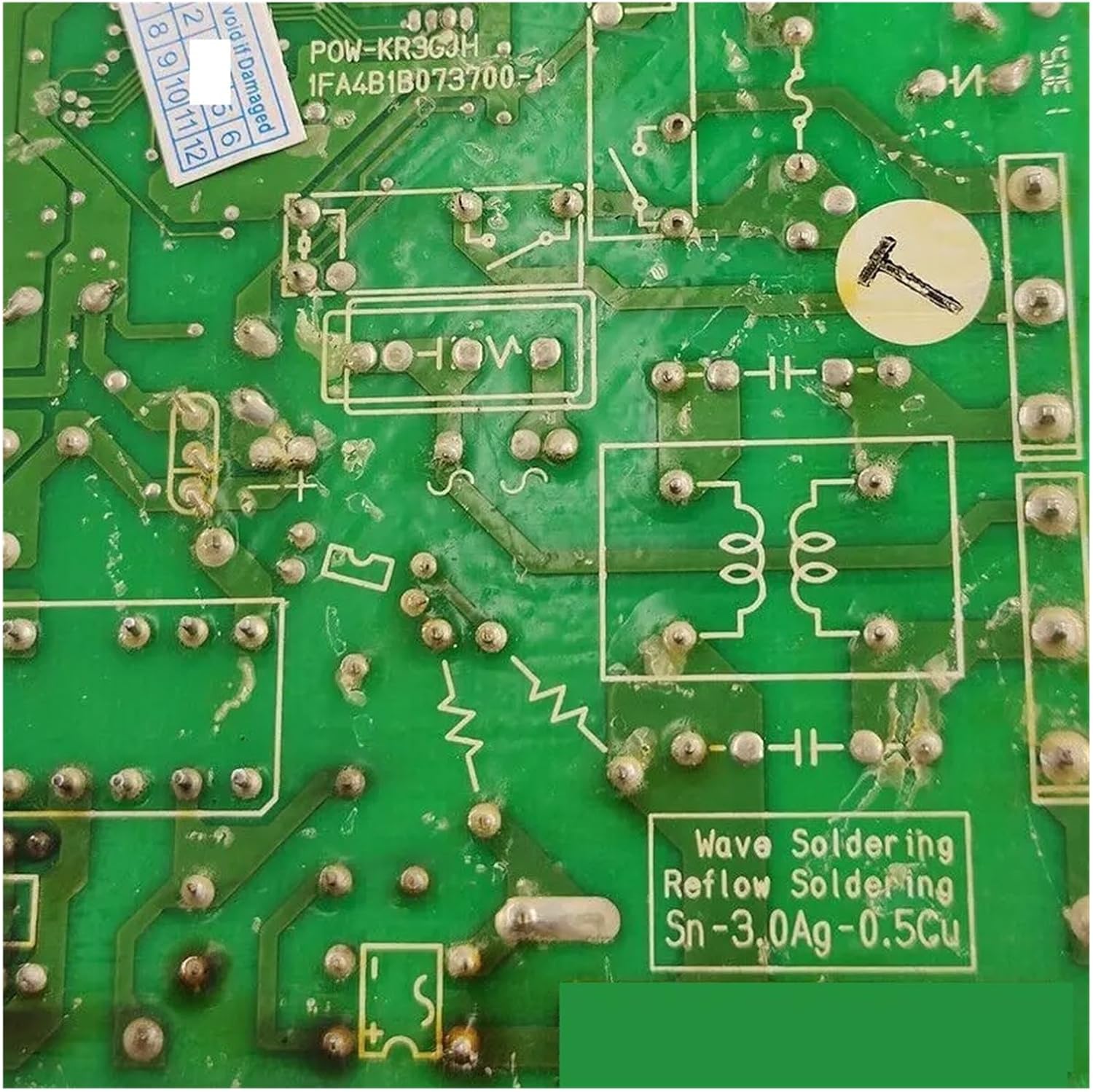 Air Conditioner Parts,Compatible For SANYO， Air Conditioner Computer Board Circuit Board Board POW-KR3GJH 1FA4B1B073700-1 Air Conditioner Parts