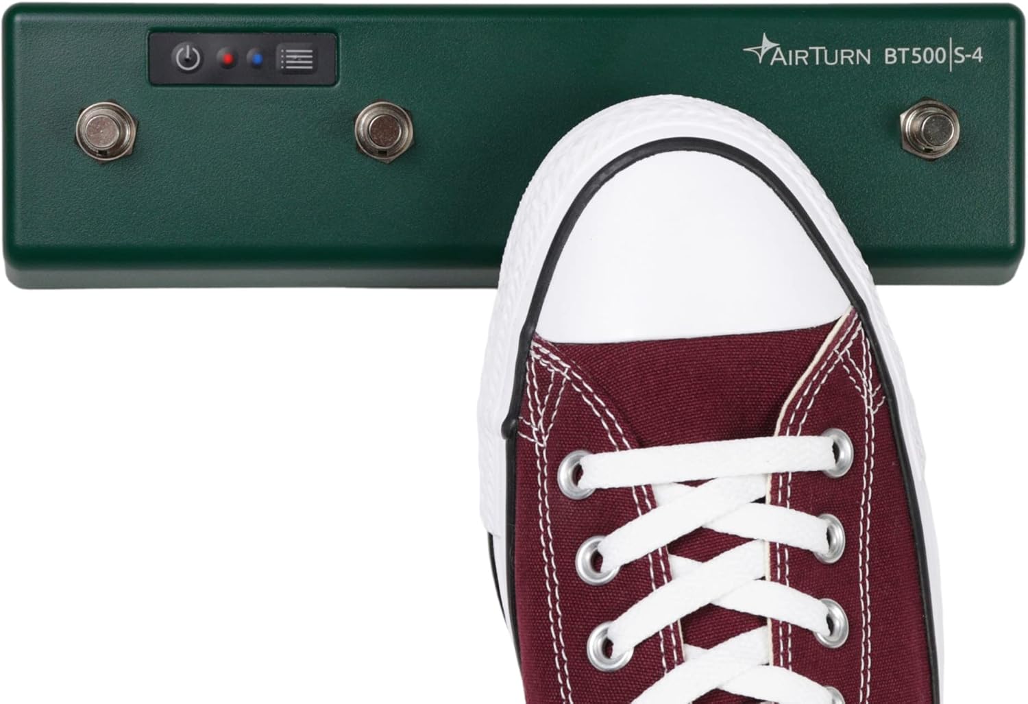 AirTurn BT500S-4 Bluetooth Pedal Page Turner DAW MIDI App Controller