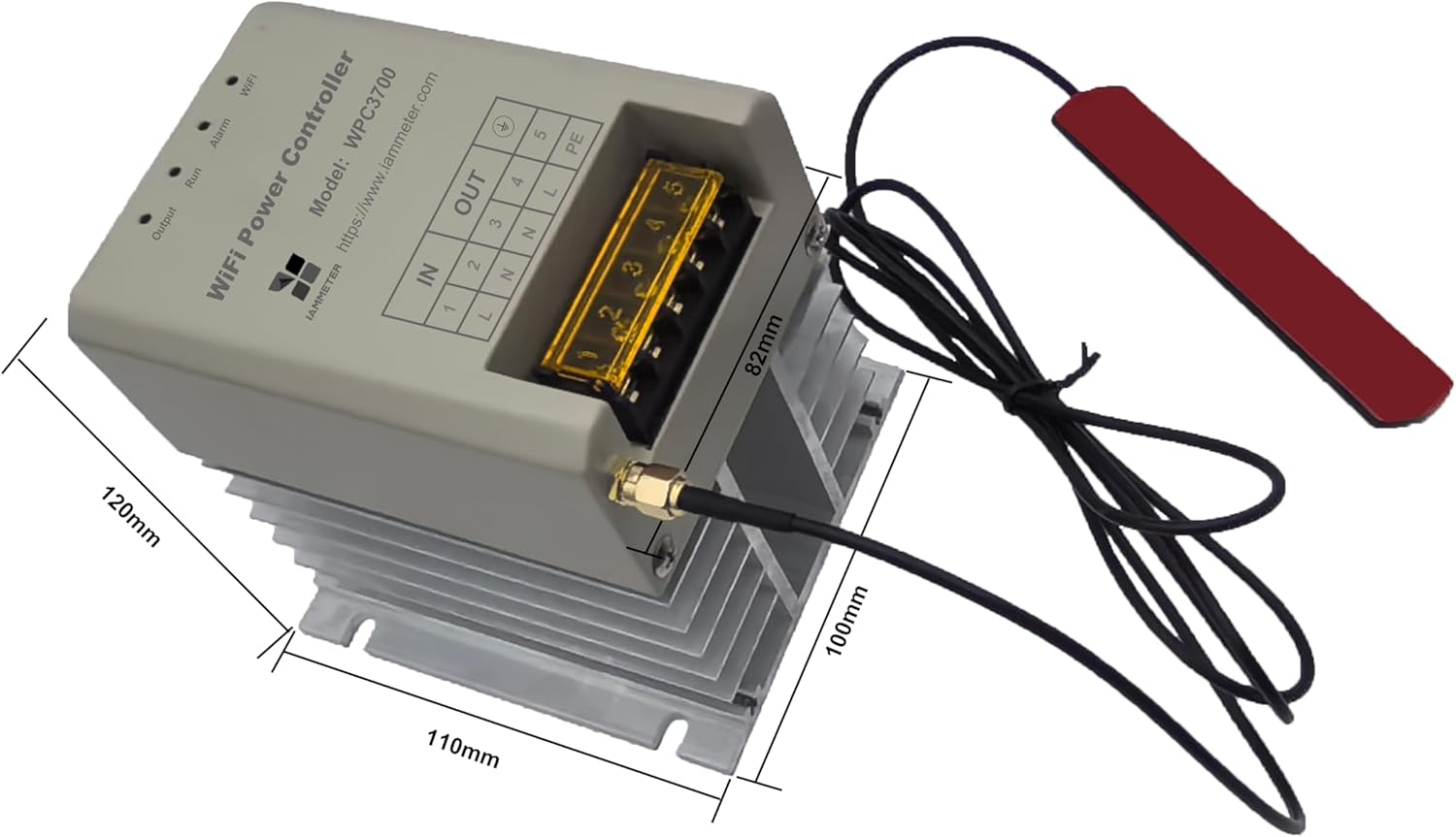 Wi-Fi Power Controller, Single-Phase, Linear Adjustment, 3.7KW Auto Linearly Voltage Regulator, for solar PV system