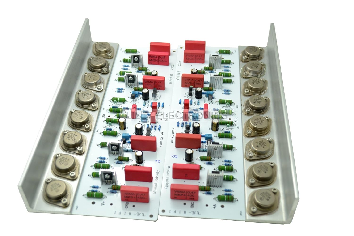 A1000 50W+50W MJ15011 MJ15012 Amp Board