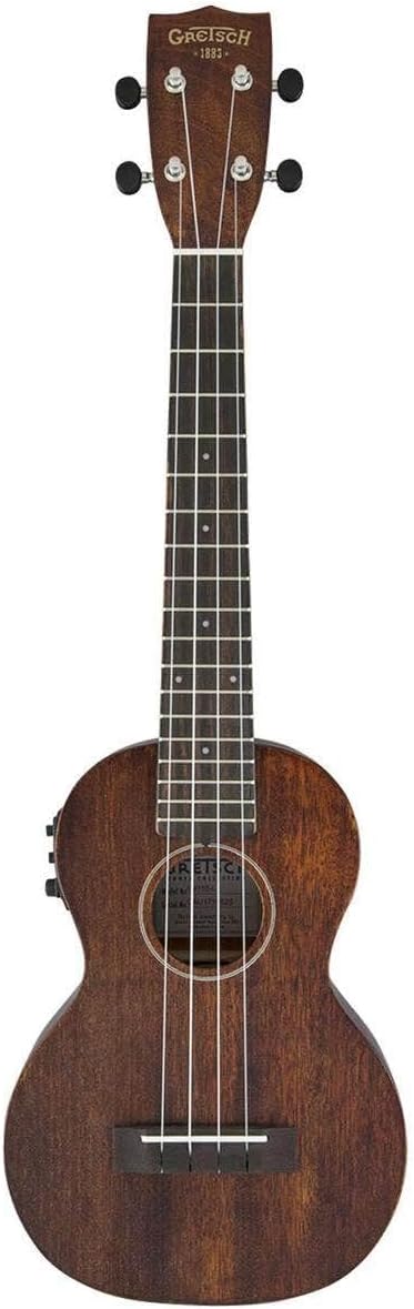 Gretsch G9110-L Concert Long-Neck Acoustic Electric Ukulele - Vintage Mahogany Stain