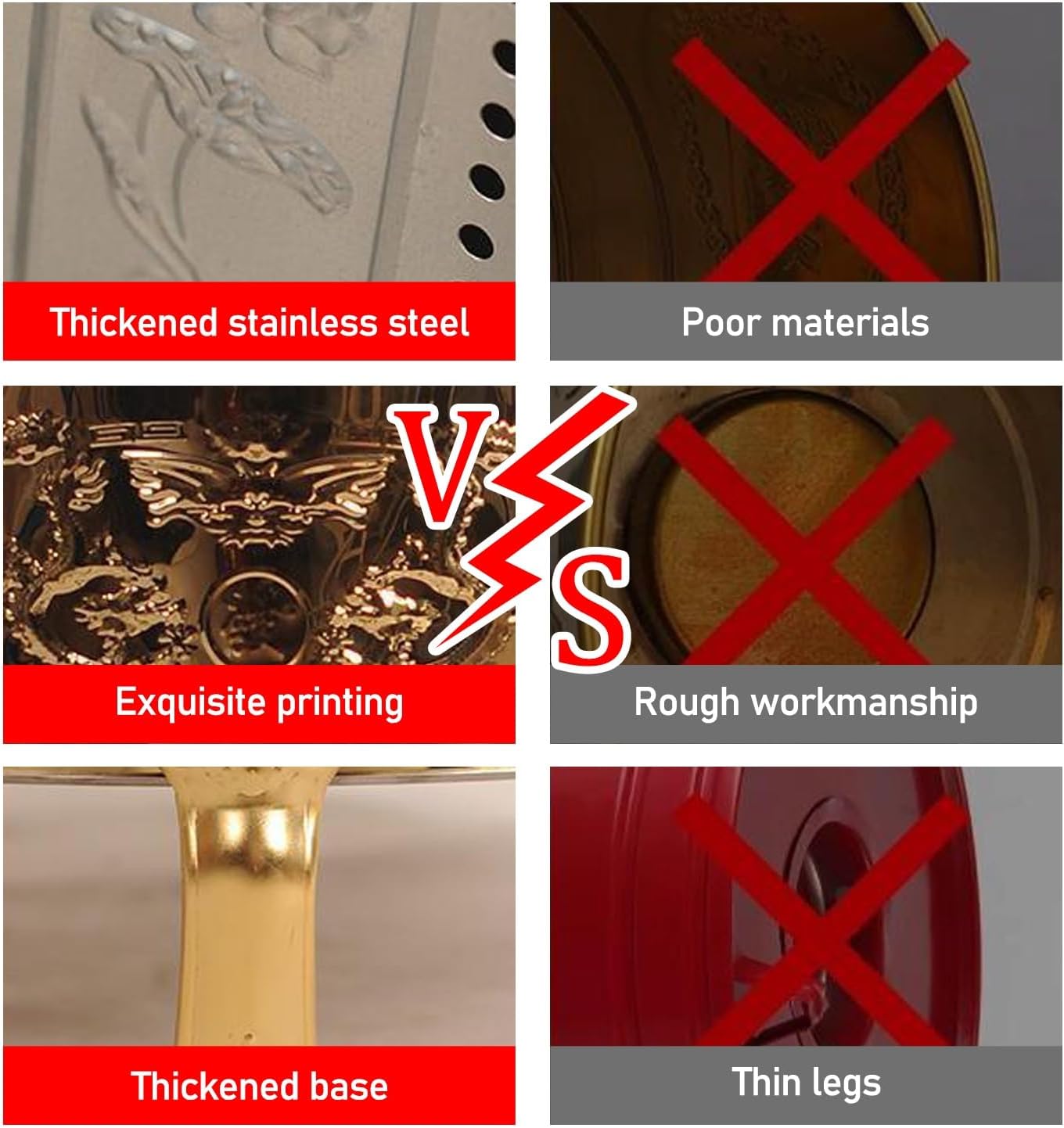 Burn Barrel, Stainless Steel Burn Cage Incinerator, Portable Fire Pit for Leaves, Trash, Backyard Debris(XX-Large)