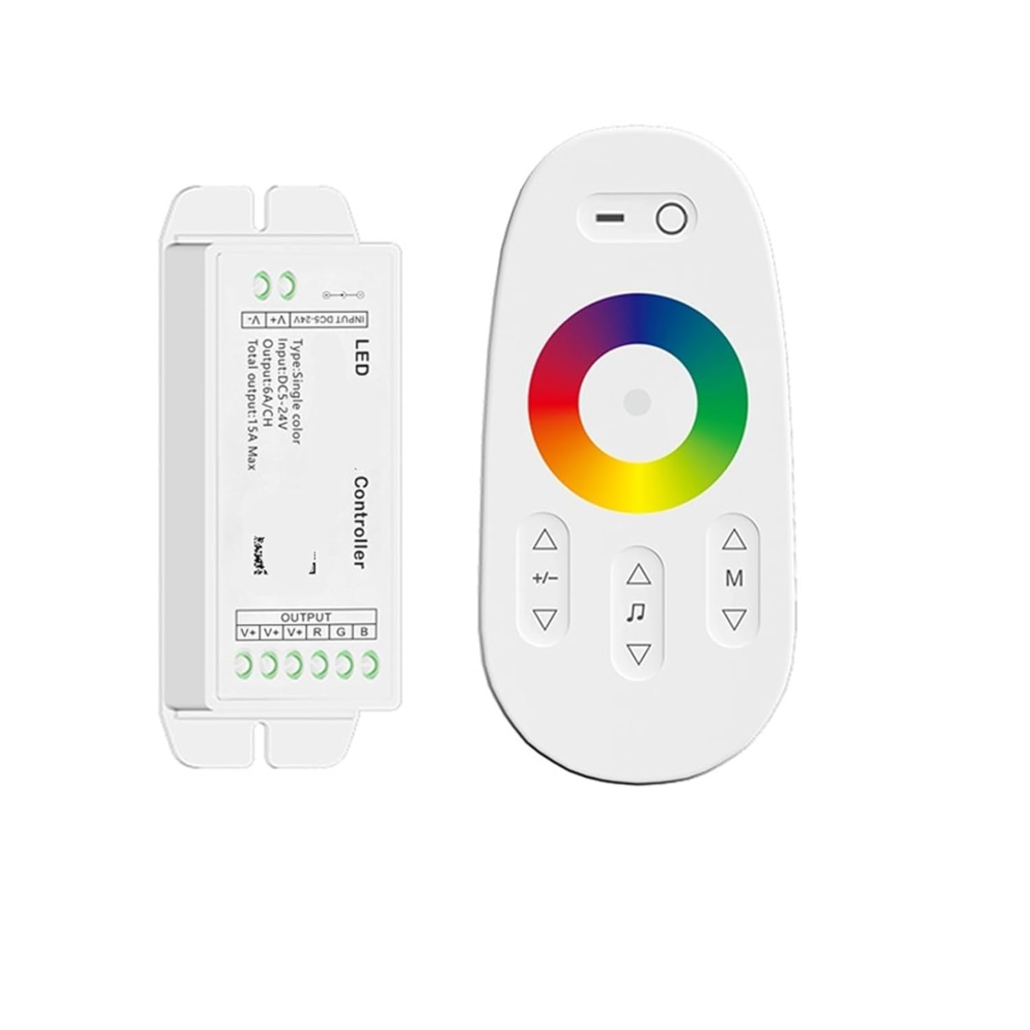 LED Controller RGB Dimmer 5-24V 12V 144W Cct RGB Rgbw Light Strip(RGB)