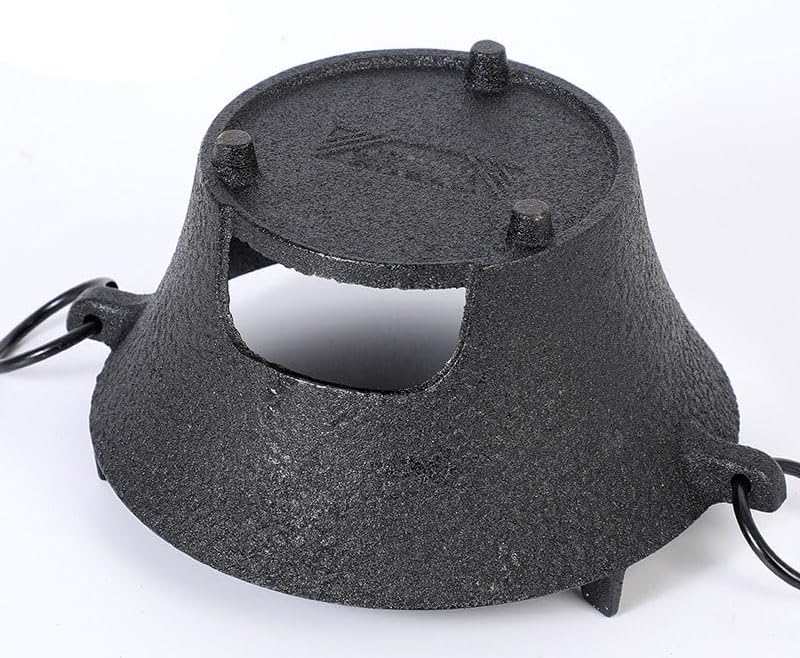 Outdoor Fireplaces Cast Iron Brazier Stove Charcoal Furnace Camping Fire Pit Heating Tea Baking Cooking Household Fire Pits