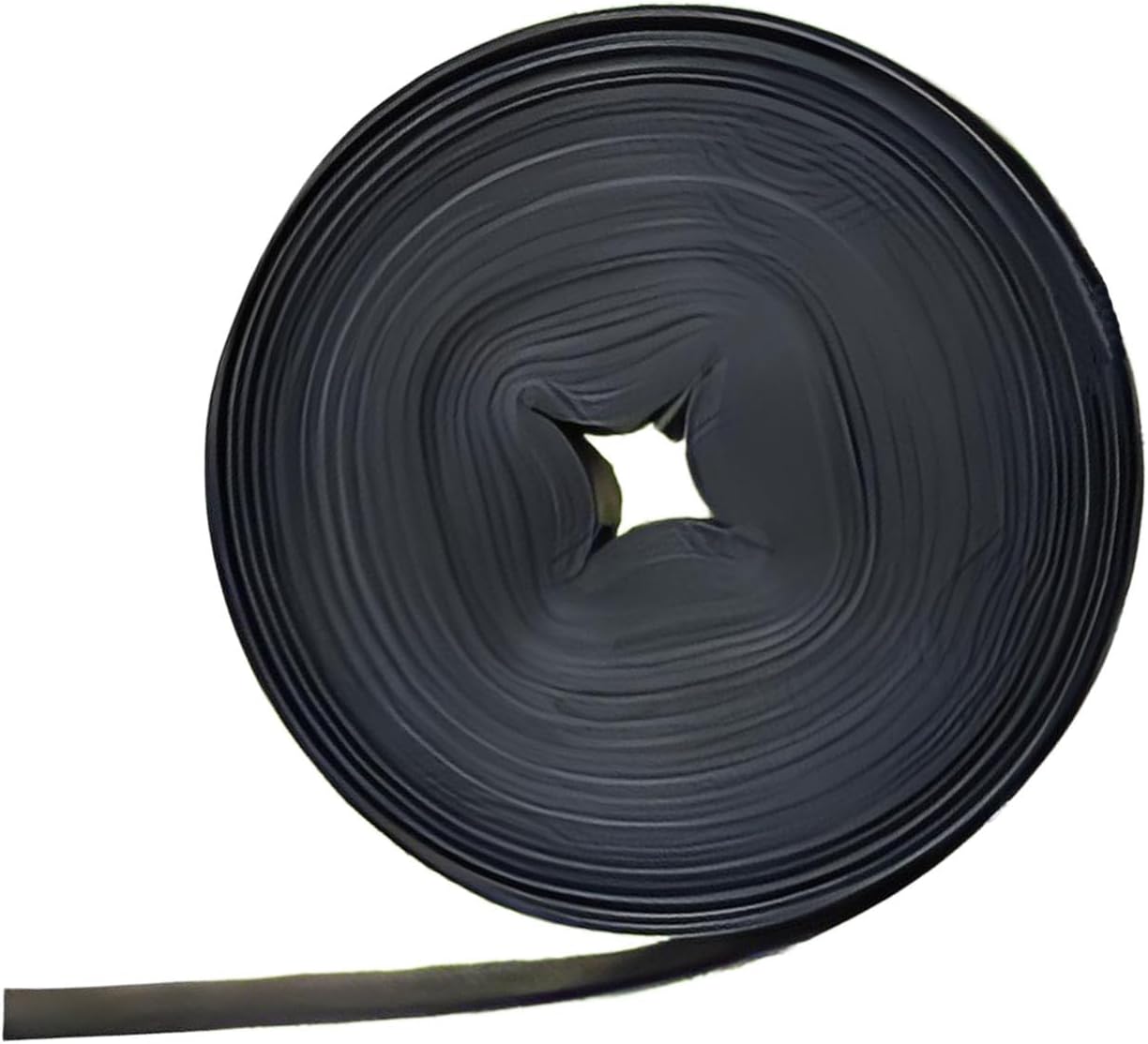 Soaker Hose Flat Heavy Duty Double Layer Design Saves 80% Water Consistent Hose Garden/Vegetable Safe 100m 1inch