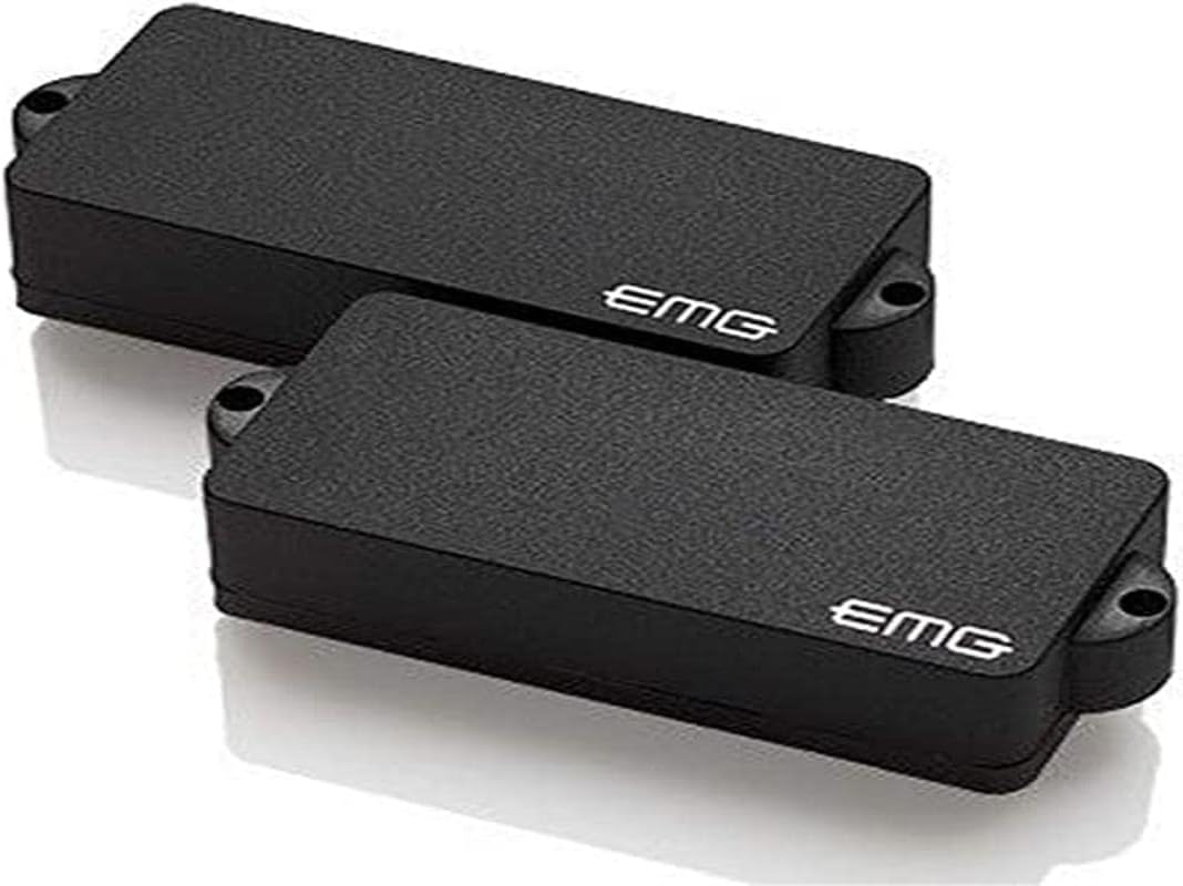 EMG P-HZ Passive Electric Bass Guitar Pickup, Black