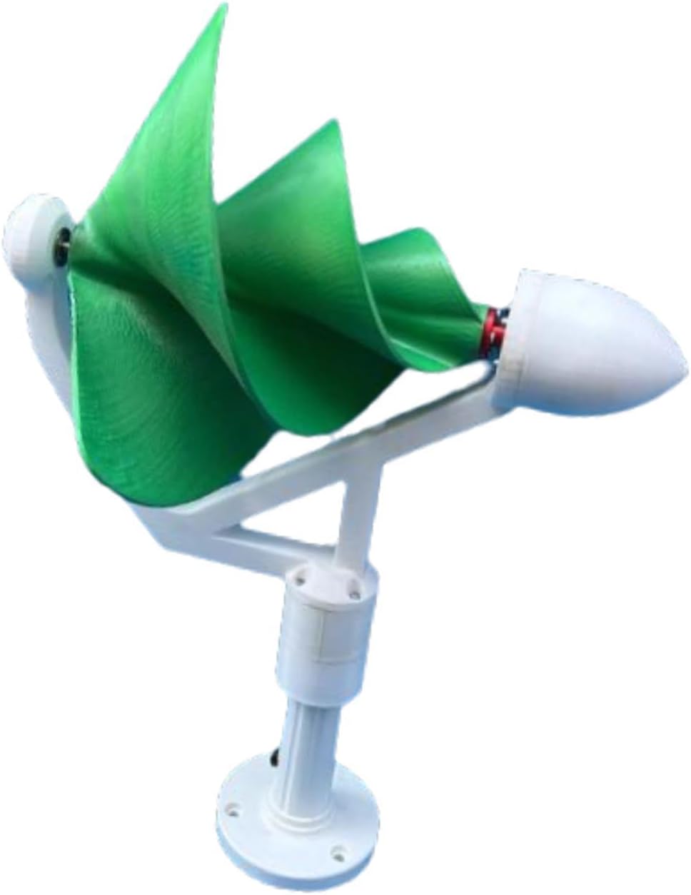 Spiral Wind Turbine Generator Three Phase Brushless 50W Professional Compact DIY Spiral Wind Generator Model for Eco Friendly, Green