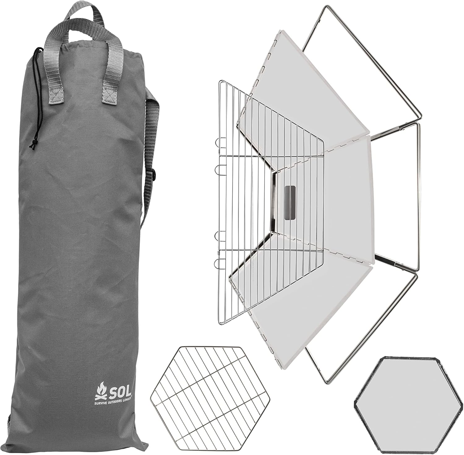 Survive Outdoors Longer Flatpack Packable Fire Pit