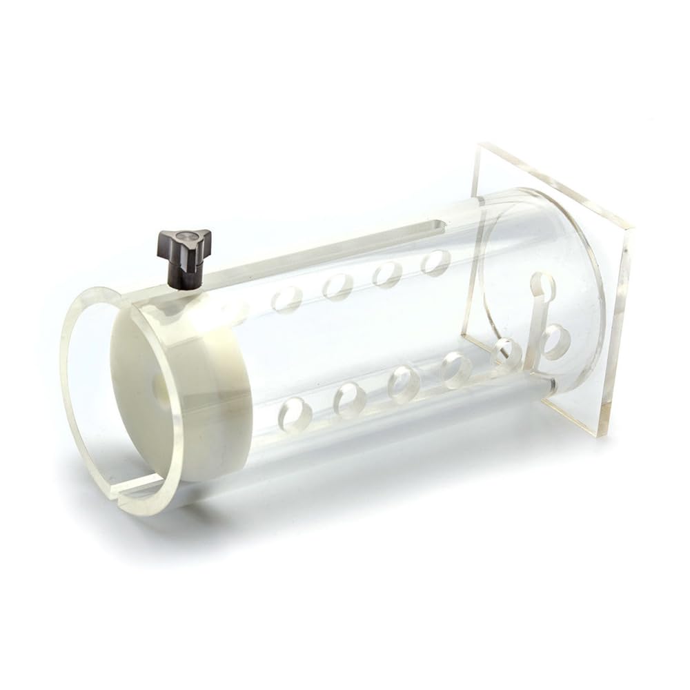 MH-300 Solid Acrylic Tubular Mouse/Rat Holder, 3