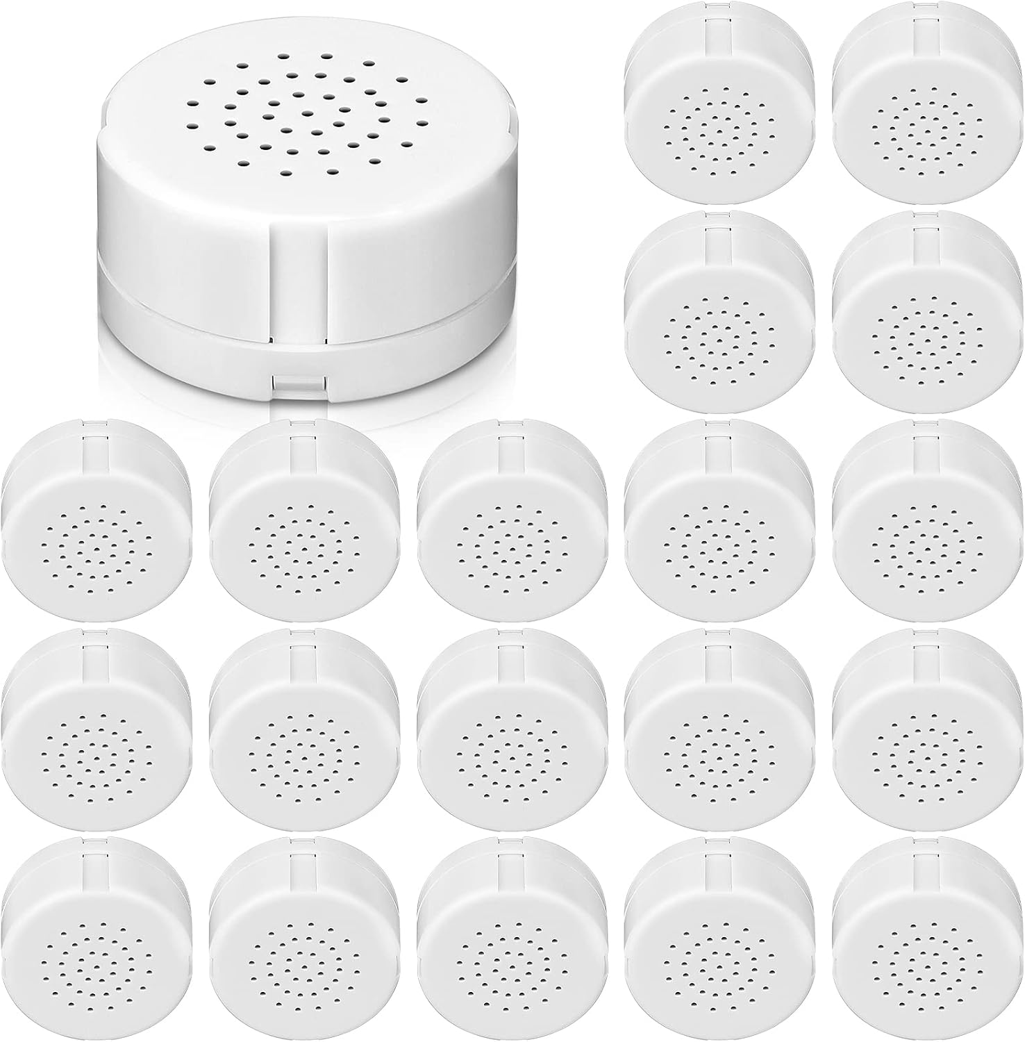 Fabbay 20 Pieces 20 Second Voice Recorder for Stuffed Animal, Sound Recorder Box Recordable Button Module Recording Device Record Custom Message Music for Plush Doll Stuffed Bear Toy Pillow