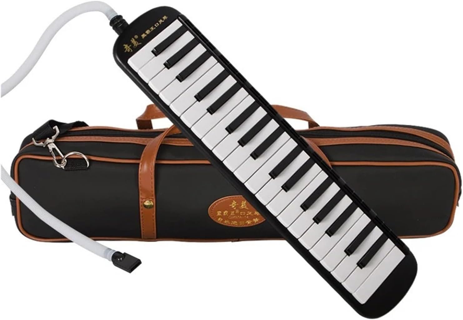 Melodica Professional Melodica 37 Keys Children's Musical Keyboard Kids Mouth Organ Melody Mouth Piece Button Accordion Music Instruments