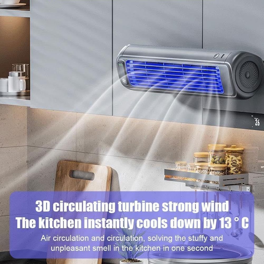 Portable Air Cooler 3 Speed Silent Portable Tower Fan, Natural Healthy Air Freshener