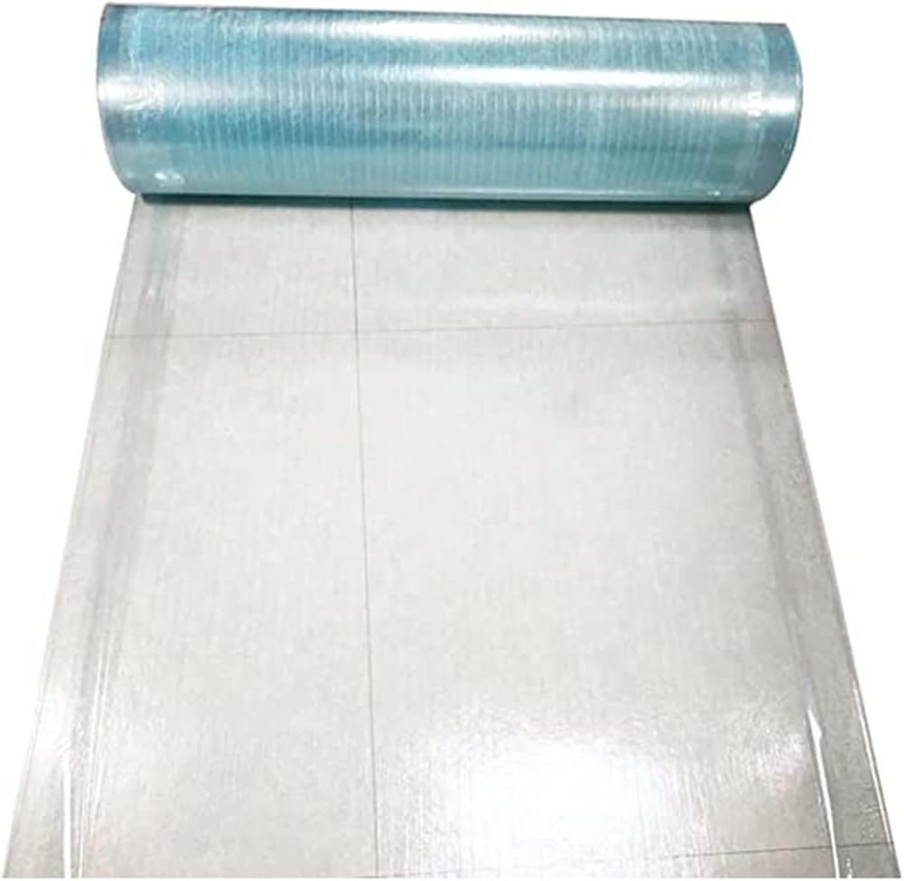 Polycarbonate Sheet - 0.8mm Thick Polycarbonate - Clear Plastic Sheet - Greenhouse and Garden Shed Covering (Color : Clear-0.8mm, Size : 1.2x2m)