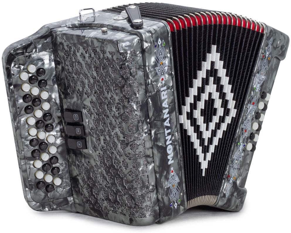 Montanari 3412 3S Accordion EAD Gray