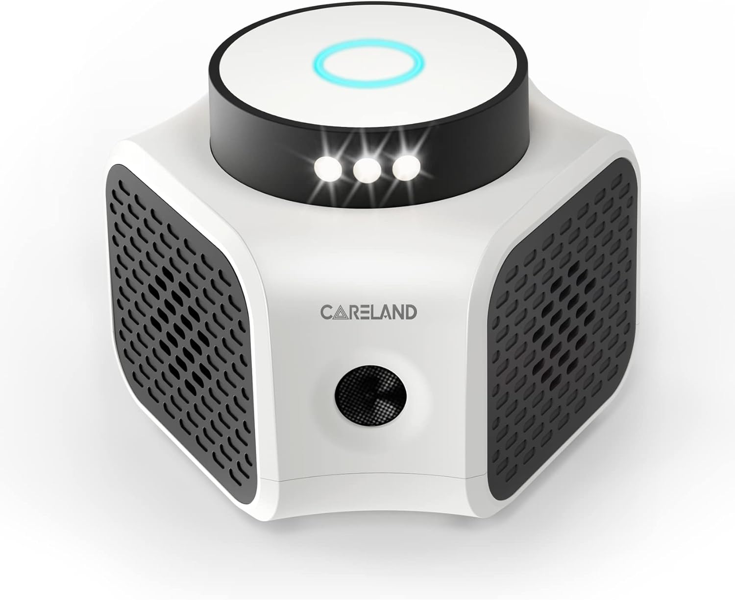 Careland Ultrasonic Pest Repeller Squirrel Repellent, 4 in 1 Rodent Repellent Plug-in Mouse Deterrent Emits Ultrasound Waves and LED Strobe Lights Indoor Use