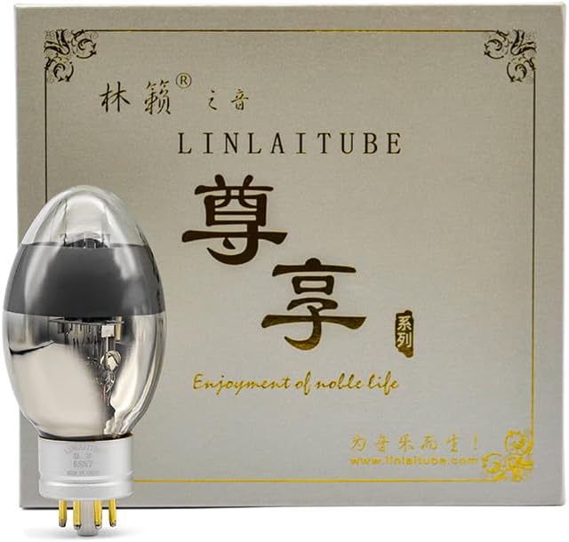 Matched Pair LINLAI ZX- 6SN7 Vacuum Tube Amplifier Valve With Gift Box Factory ZX-series