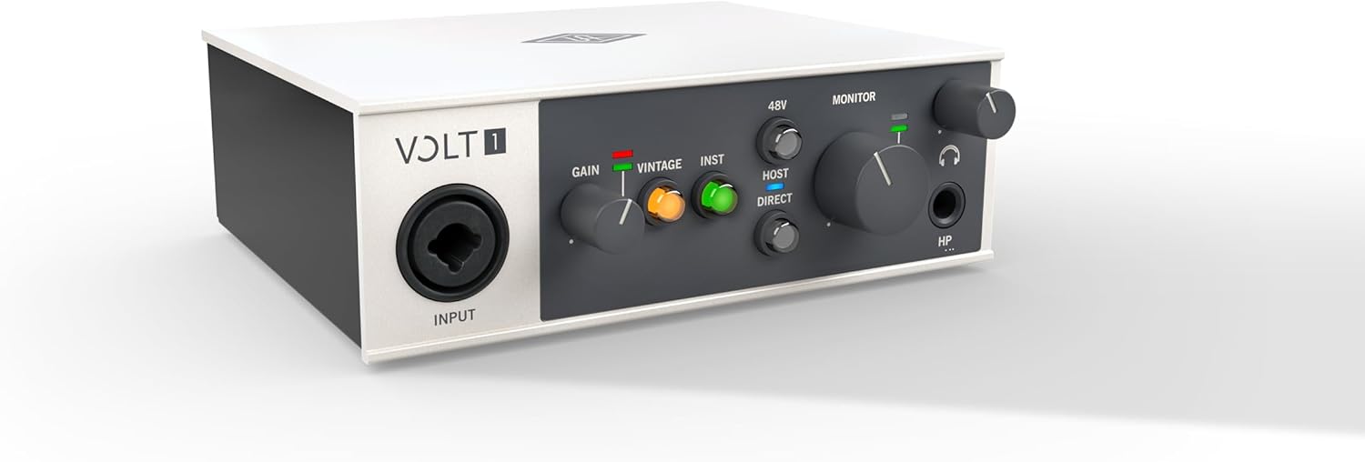 Universal Audio Volt 1 USB Recording Studio Audio Interface