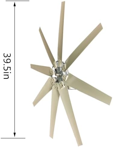 13000W Wind Turbine Generator Kit - 12V/24V/48V Home Windmill System, High-Efficiency Alternative Energy Solution, Ideal for Off-Grid Power Generation, Compact Design.