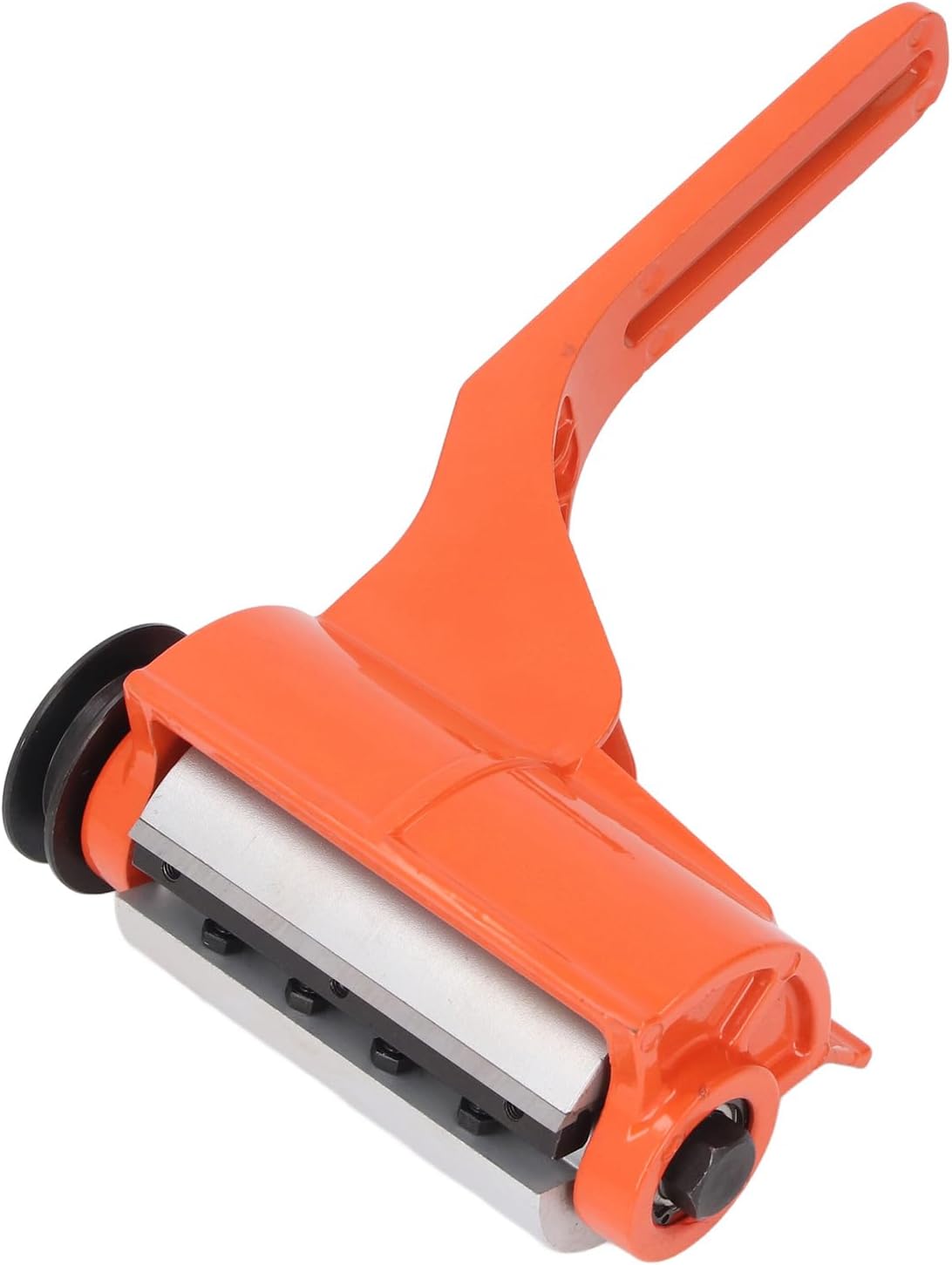 Walfront Wood Peeler Chainsaw Log Debarking Tool V Belt Driven with 6 Extended Blades for MS170 MS180 MS181 Chainsaw with Die Cast Aluminum Integrating Technology