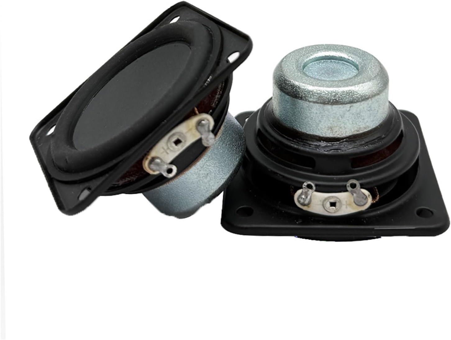2 pcs/lot 2 Inch Speaker 4 Ohm 10W Full Range 51 MM Square Internal Magnetism DIY