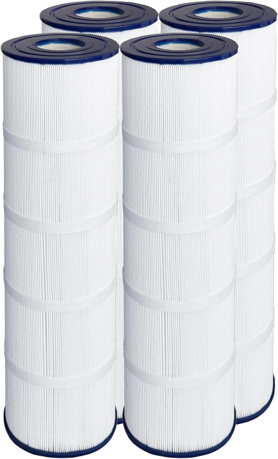 Pool Filter Replaces Jandy CL 460, CV460, PJAN115, Ultral-A9, Unicel C-7468, Filbur FC-0810, Excel Filters XLS-705, FC-6410, Aladdin 21501, Baleen AK-60432, 115 sq.ft Cartridge*4 Pack