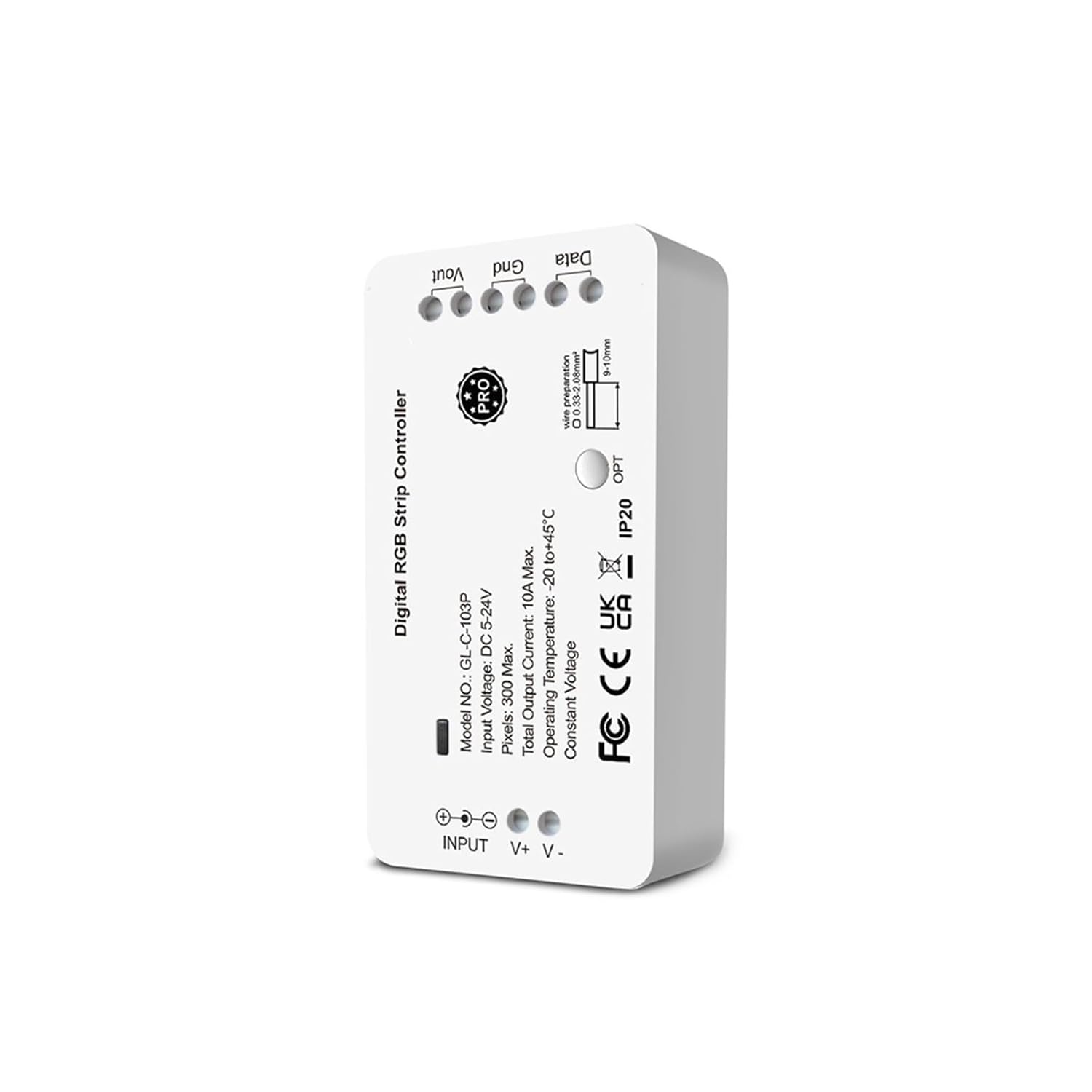 LED Pixel Controller addressable Light Strip Dynamic Lighting Effects for WS2811 WS2812