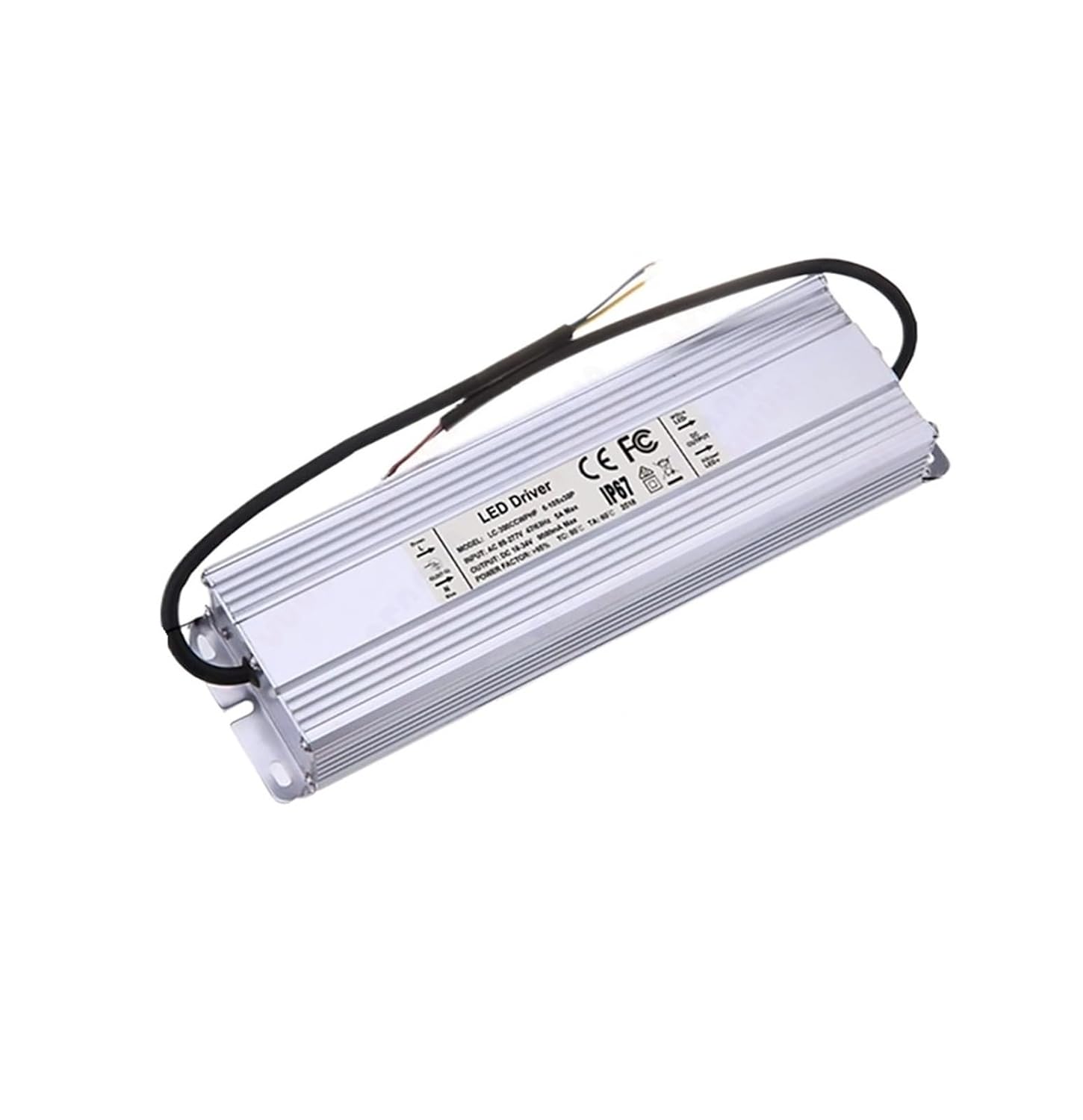 300W LED Driver 9A 6A 3A IP67 Waterproof 18-34V 36-65V 30-48V Power Lighting Transformer(4500mA 36-65V WP PF)