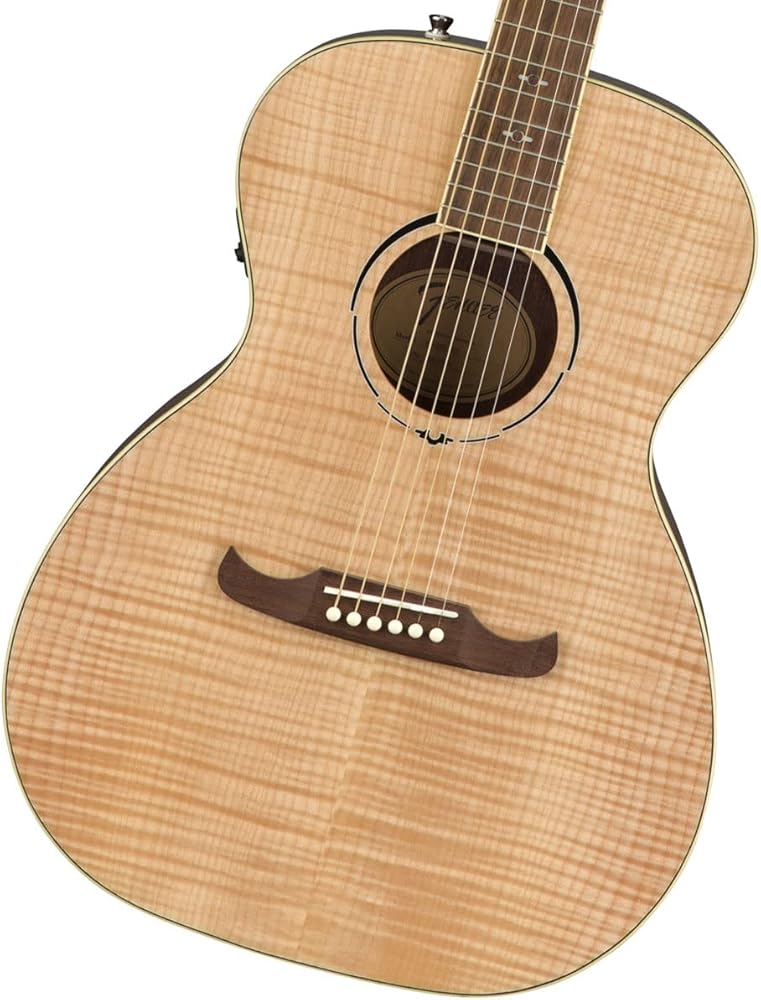 Fender FA-235E Concert Acoustic Guitar, with 2-Year Warranty, Natural