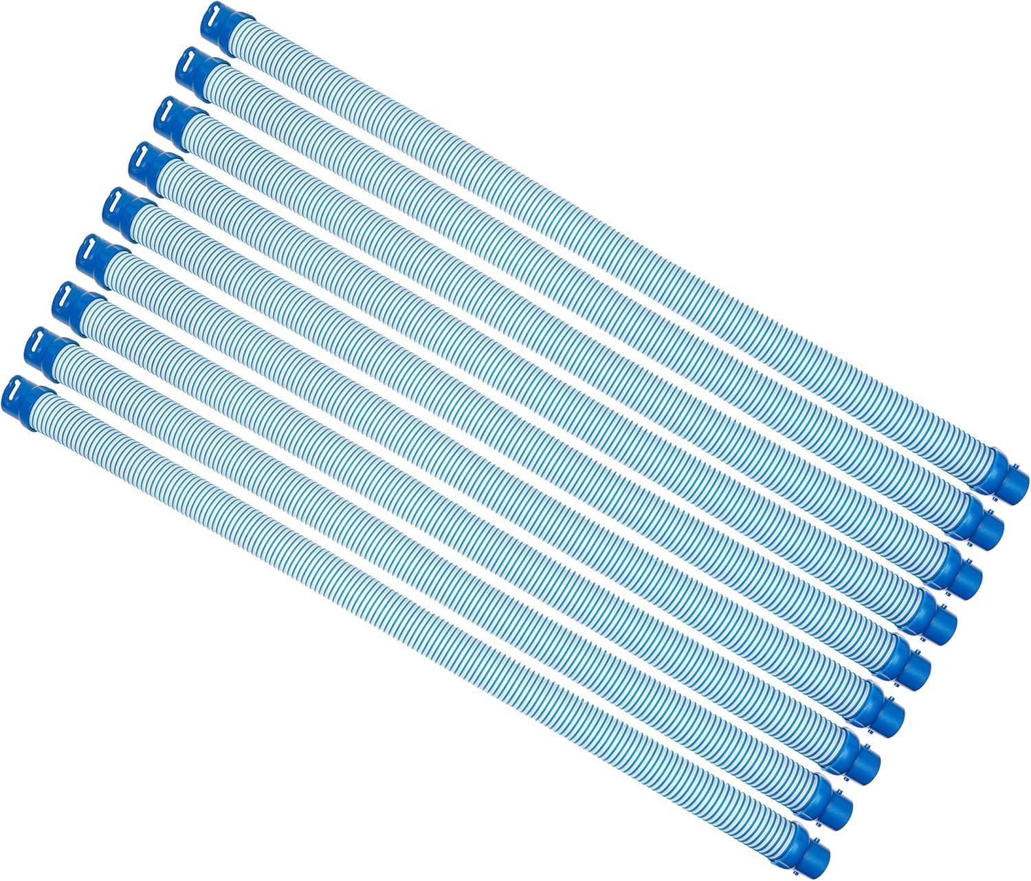 One Year Warranty 9 Pack R0527700 Pool Cleaning Vacuum Hoses，Fast Twist Lock Hose Replacement Kit Compatible with MX6,X7,T3,T5 Swimming Pool Cleaner