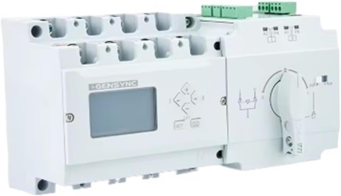 RDS3-125D/4P Radin ATS Generator Dual Power Automatic Transfer Switch with Control Panel Circuit Breaker 63A 100A 125A C/D Types(400A to 630A C Type)