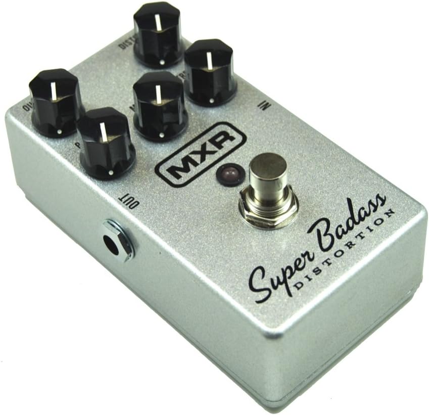 MXR M75 Super Badass Distortion Pedal w/Bonus RIS Picks (x3) 710137067745