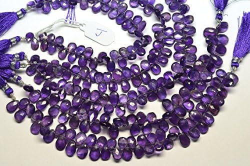 13 inch natural beads strand of 7-4mm smooth heart tanzanite gemstone briolletes beads for DIY jewelry - necklace, bracelet, earring, ring.